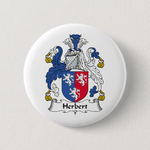 Herbert-Familienwappen Button