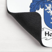 Herbert-Familienwappen Mousepad (Ecke)