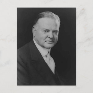 Herbert Hoover 31 Postkarte