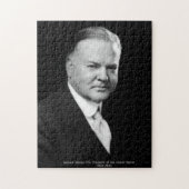 Herbert Hoover 31. Präsident USA Puzzle (Vertikal)