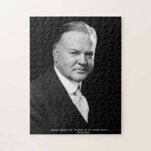 Herbert Hoover 31. Präsident USA Puzzle