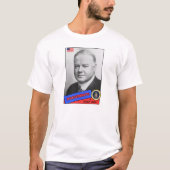 Herbert Hoover Baseball Card T-Shirt (Vorderseite)