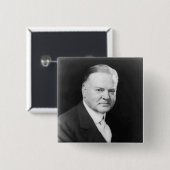 Herbert Hoover Button (Vorne & Hinten)