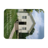 Herbert Hoover Childhood Schoolhouse, Iowa Magnet (Horizontal)