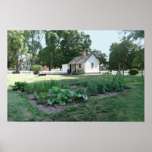 Herbert-Hoover-Geburtshaus, Iowa Poster