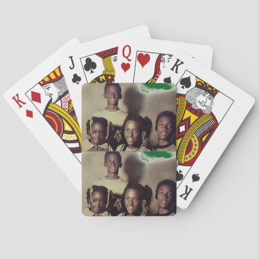 Herbert Hunter, Jr.'s Gang Spielkarten (Rückseite)