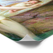 Herbert James Draper - A Water Baby 1900 Poster (Ecke)