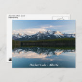 Herbert Lake, Alberta, Kanada Postcard Postkarte (Vorne/Hinten)
