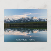Herbert Lake, Alberta, Kanada Postcard Postkarte (Vorderseite)