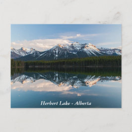 Herbert Lake, Alberta, Kanada Postcard Postkarte