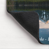 Herbert Lake, Alberta, kanadisches Mousepad (Ecke)