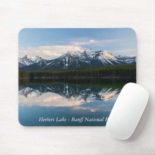 Herbert Lake, Alberta, kanadisches Mousepad (Mit Mouse)