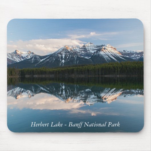 Herbert Lake, Alberta, kanadisches Mousepad (Vorne)