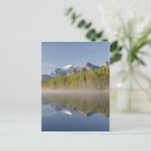 Herbert Lake at Icefields Parkway Alberta Kanada Postkarte (Stehend Vorderseite)