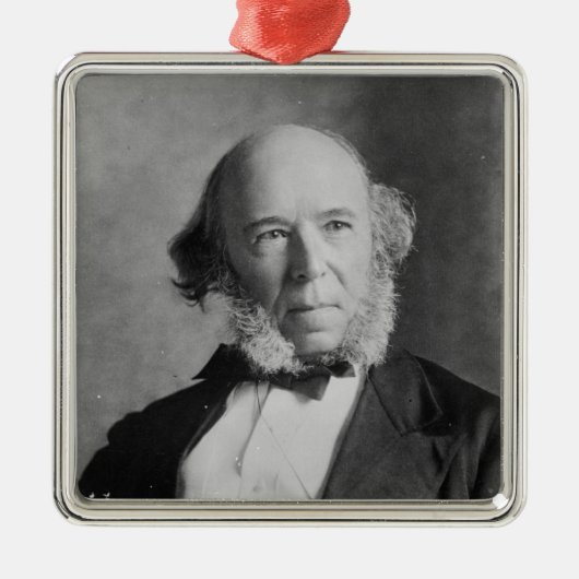 Herbert Spencer Ornament Aus Metall (Vorne)