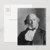 Herbert Spencer Postkarte (Vorne/Hinten)
