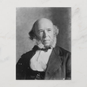 Herbert Spencer Postkarte