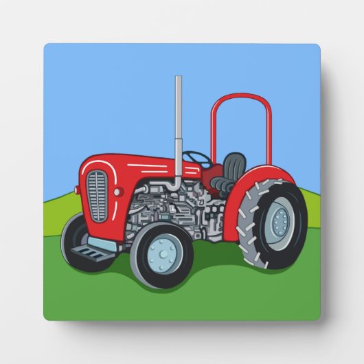 Herbert the Tractor Fotoplatte (Vorderseite)