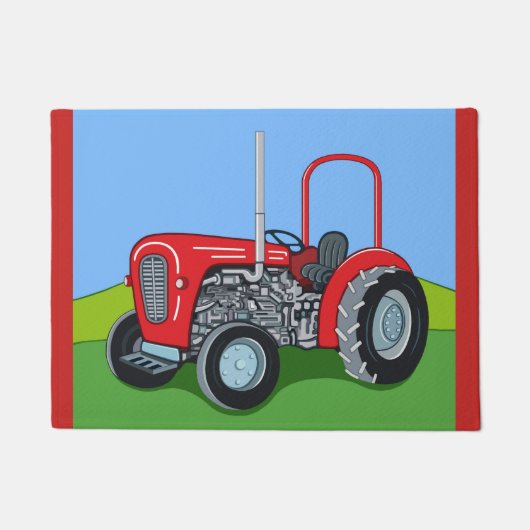 Herbert the Tractor Fußmatte (Vorderseite)
