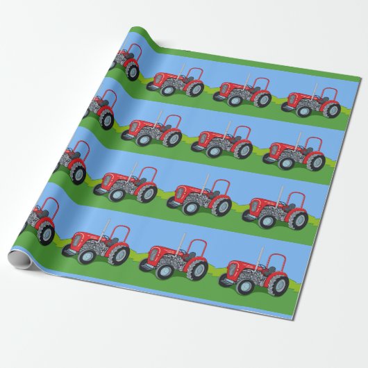 Herbert the Tractor Geschenkpapier (Ungerollt)
