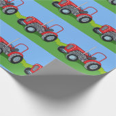 Herbert the Tractor Geschenkpapier (Ecke)