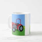 Herbert the Tractor Kaffeetasse (Vorderseite Links)
