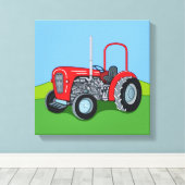 Herbert the Tractor Leinwanddruck (Insitu (Holzboden))