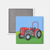 Herbert the Tractor Magnet (Vorderseite/Rückseite)