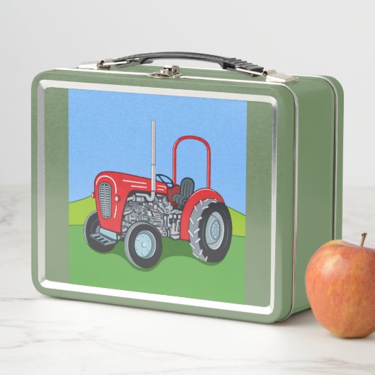 Herbert the Tractor Metal Lunch Box (Beispiel)