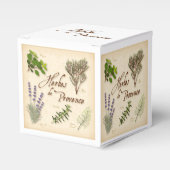 Herbes de Provence Favor Box Geschenkschachtel (Vorderseite)