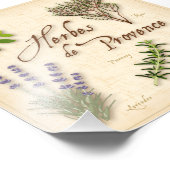 Herbes de Provence Foto Print (Ecke)