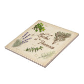 Herbes de Provence Keramik Tile Fliese (Seite)