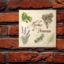 Herbes de Provence Keramik Tile