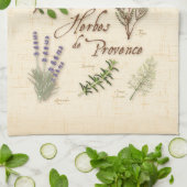 Herbes de Provence Küchentuch (Gefaltet)