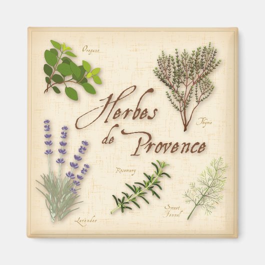 Herbes de Provence Magnet (Vorne)