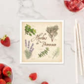 Herbes de Provence Napkins Serviette (Beispiel)