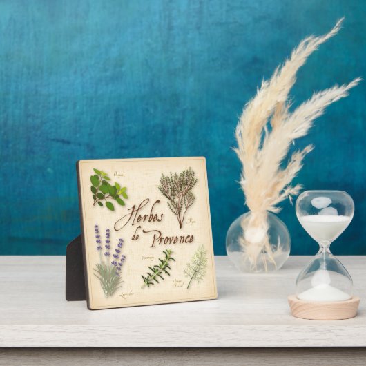 Herbes de Provence Plaque Fotoplatte (InSitu)