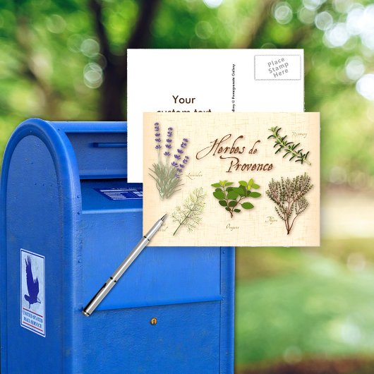Herbes de Provence Postcard Postkarte