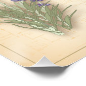 Herbes de Provence Poster (Ecke)