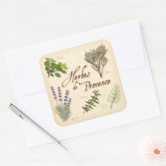 Herbes de Provence Stickers (Umschlag)