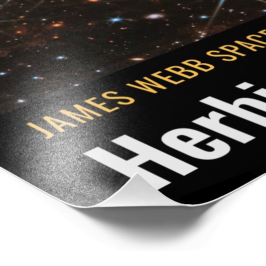 Herbig-Haro 46/47 Webb Space Telescope Image Fotodruck (Ecke)