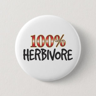 Herbivore 100 Prozent Button