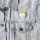 Herbivore auf dem kauenknopf button (Beispiel)