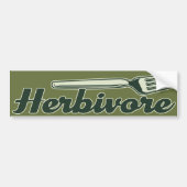 Herbivore Autoaufkleber (Vorne)