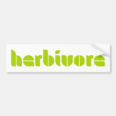 Herbivore-Autoaufkleber Autoaufkleber (Vorne)