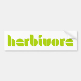 Herbivore-Autoaufkleber Autoaufkleber