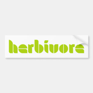 Herbivore-Autoaufkleber Autoaufkleber