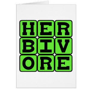Herbivore, Pflanze Eater