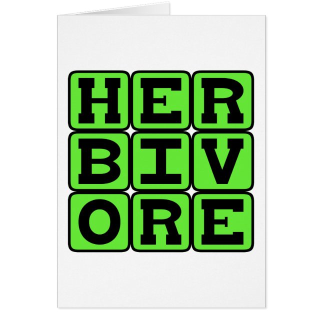 Herbivore, Pflanze Eater (Vorne)