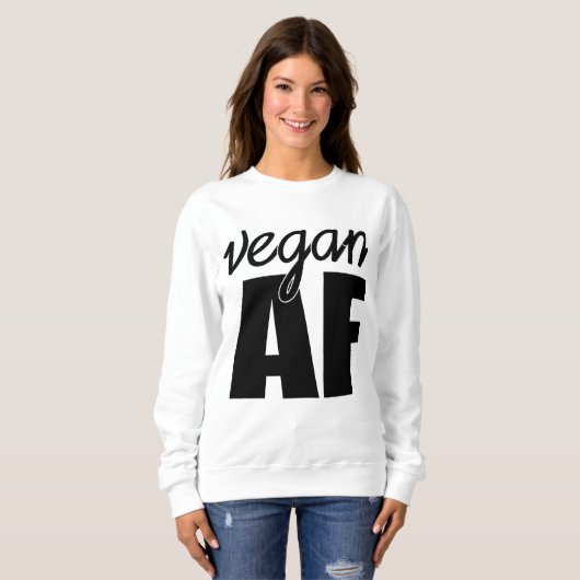 Herbivore | VEGANER AF Sweatshirt (Vorne ganz)